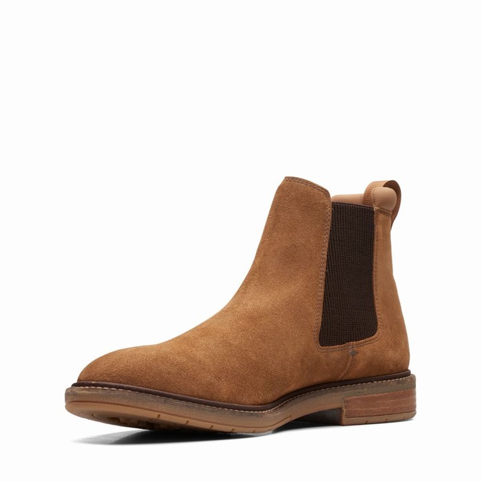 Bottes Clarks Clarkdale Hall Homme Marron | VGMOESHB