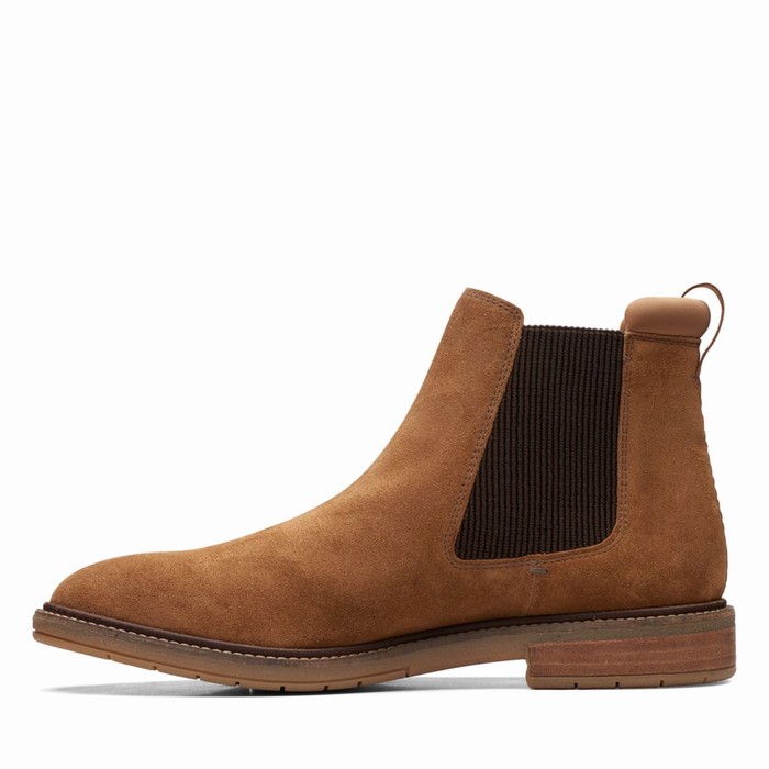 Bottes Clarks Clarkdale Hall Homme Marron | VGMOESHB