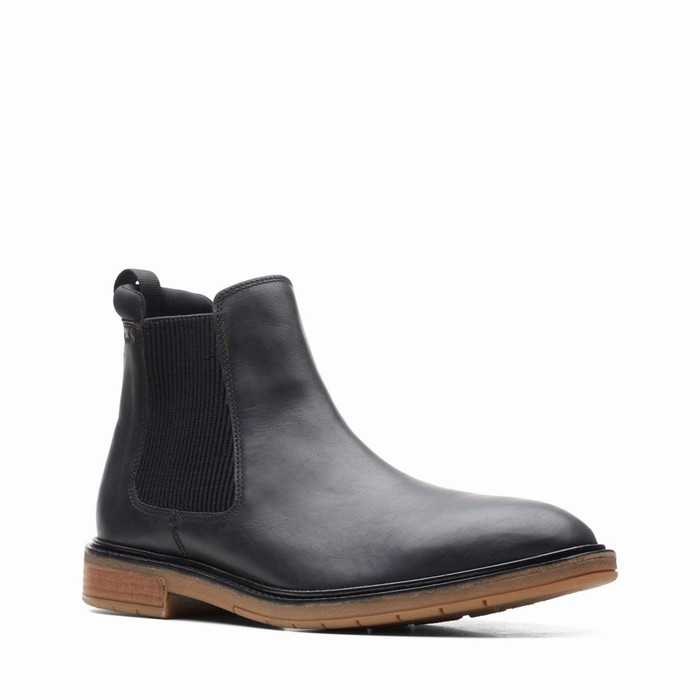 Bottes Clarks Clarkdale Hall Homme Noir | 2ZJEYVXX