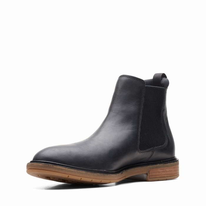 Bottes Clarks Clarkdale Hall Homme Noir | 2ZJEYVXX