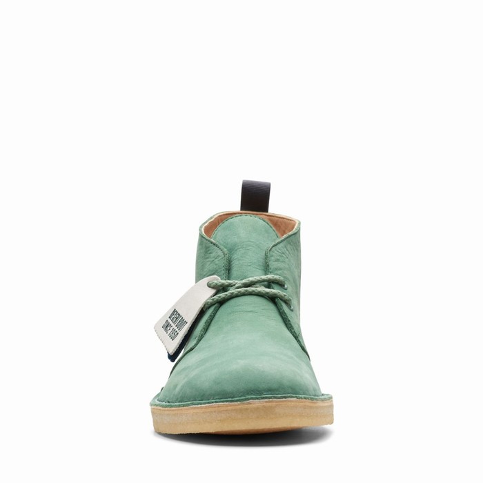 Bottes Clarks DesertVCY Homme Vert | E4VH52JR