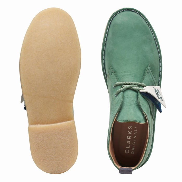 Bottes Clarks DesertVCY Homme Vert | E4VH52JR