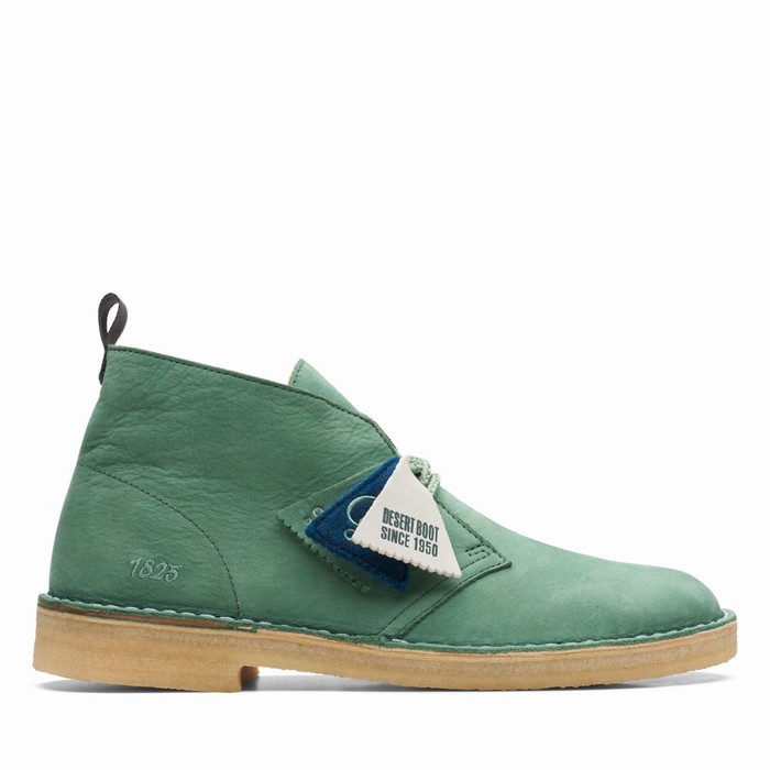 Bottes Clarks DesertVCY Homme Vert | E4VH52JR