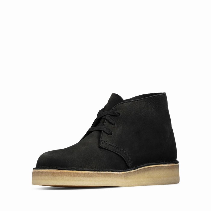 Bottes Clarks Desert Coal Femme Noir | 6JM3LNDK