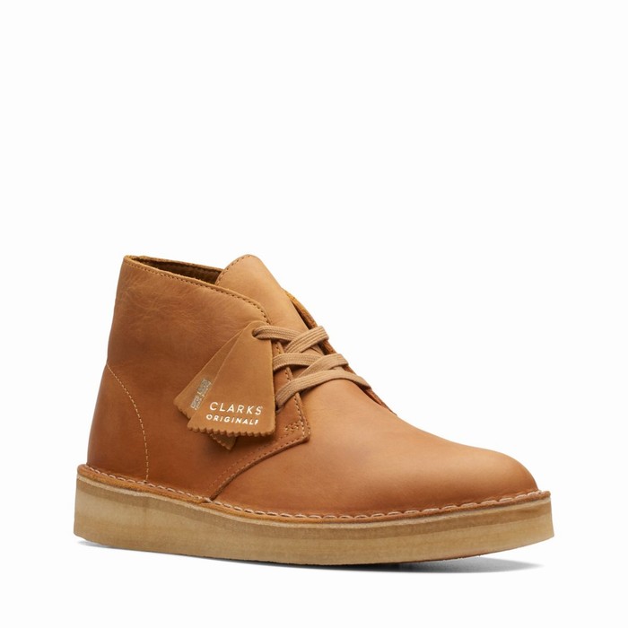 Bottes Clarks Desert Coal Homme Marron | 6ZCD0YJS