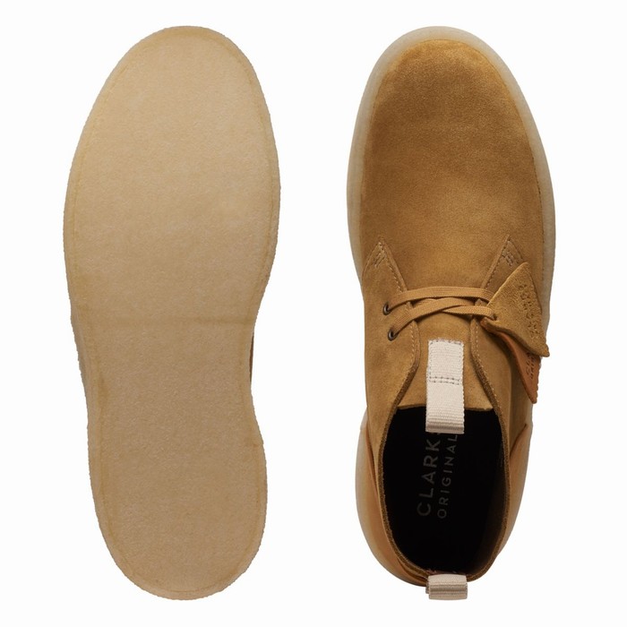 Bottes Clarks Desert Cup Homme Marron | RBTZSFVP