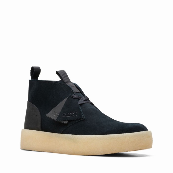 Bottes Clarks Desert Cup Homme Noir | ICKKTRAE