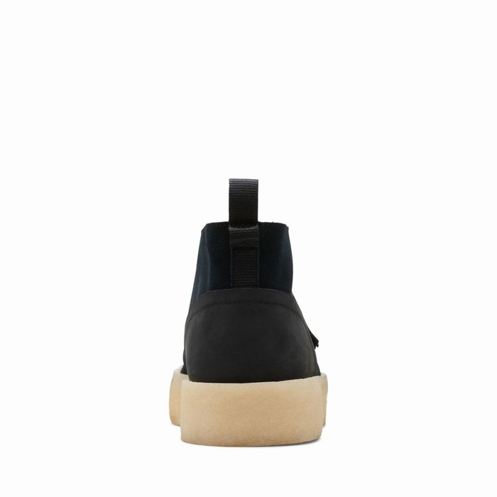 Bottes Clarks Desert Cup Homme Noir | ICKKTRAE