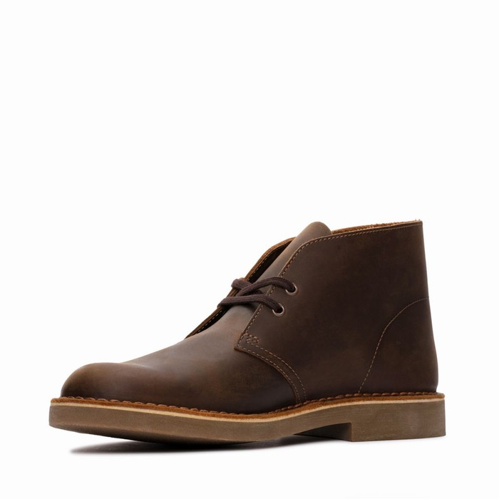 Bottes Clarks Desert Evo Homme Marron | MSCOQVU0