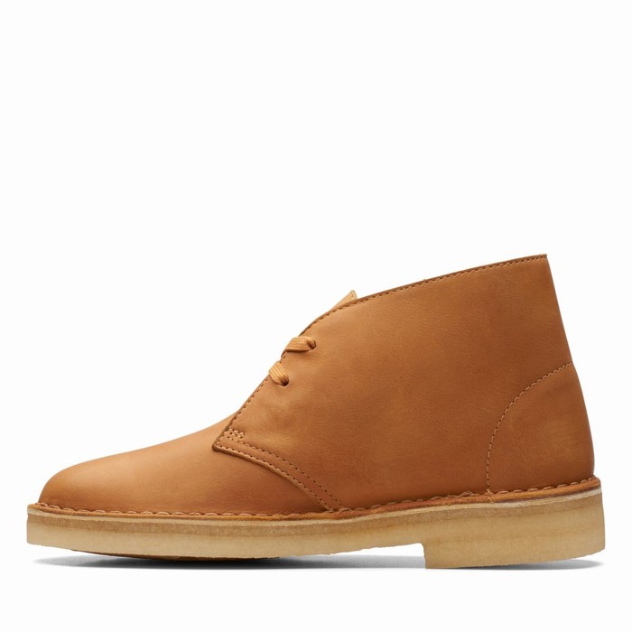 Bottes Clarks Desert Femme Marron | 7YGZ3BHA