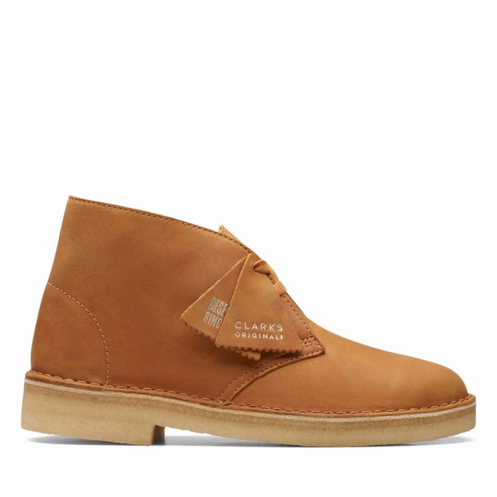 Bottes Clarks Desert Femme Marron | 7YGZ3BHA