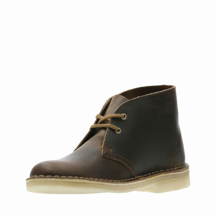 Bottes Clarks Desert Femme Marron | SNOGZPNW