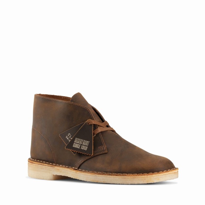 Bottes Clarks Desert Homme Marron | 6AP3BTHC