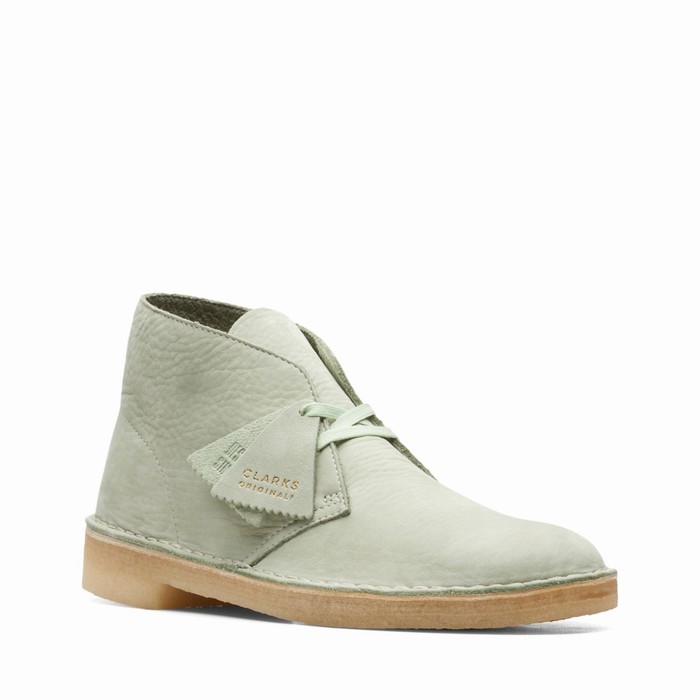 Bottes Clarks Desert Homme Vert | ZRJX1Y0B