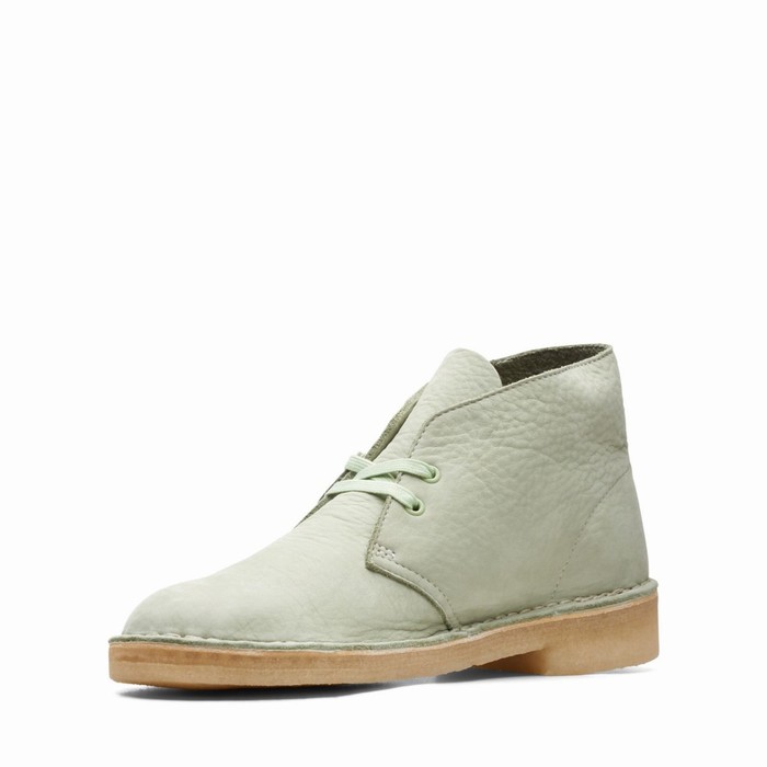 Bottes Clarks Desert Homme Vert | ZRJX1Y0B