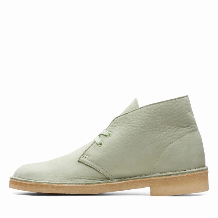 Bottes Clarks Desert Homme Vert | ZRJX1Y0B