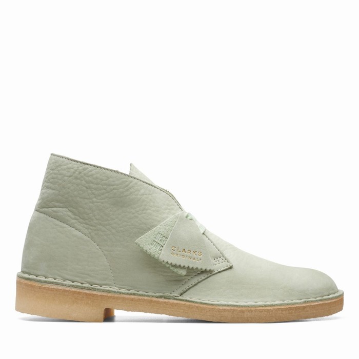 Bottes Clarks Desert Homme Vert | ZRJX1Y0B