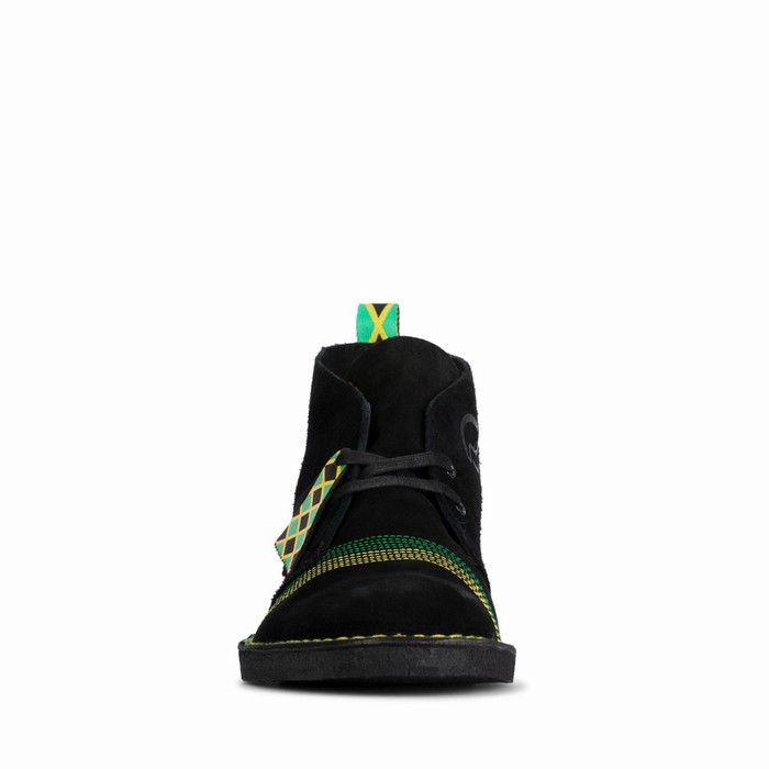 Bottes Clarks Desert Jamaica Homme Noir Multicolore | ULBHEXA3