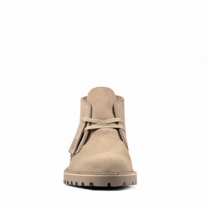 Bottes Clarks Desert Rock Homme Marron | U8ZUFOHW