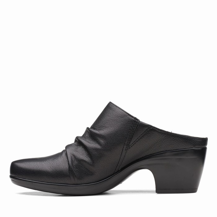 Bottes Clarks Emily Charm Femme Noir | KWHJJNXC