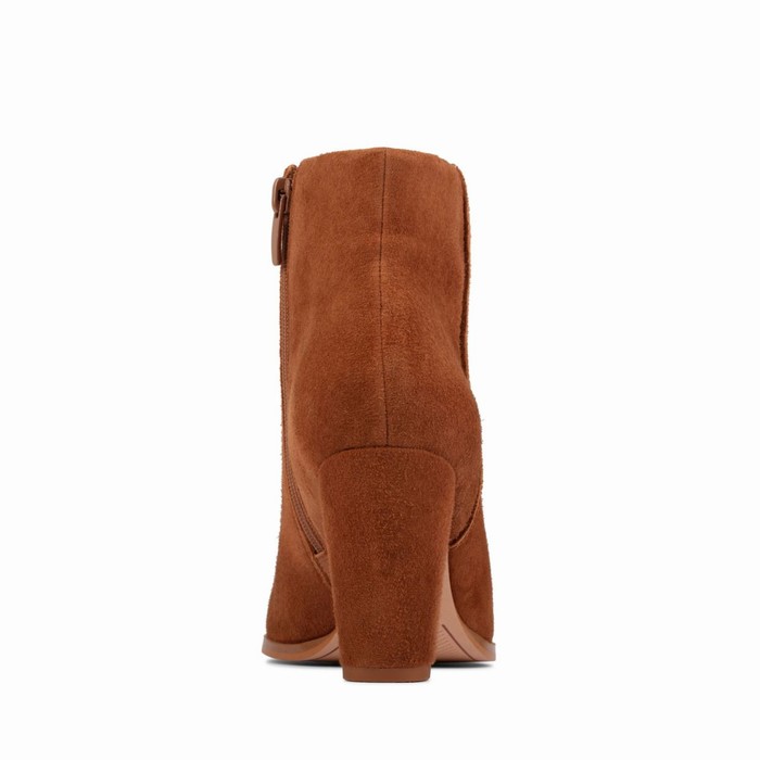 Bottes Clarks Kaylin Fern 2 Femme Marron Foncé | AIEIXOYY