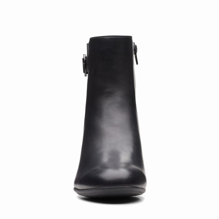 Bottes Clarks Linnae Up Femme Noir | GCENUG7X