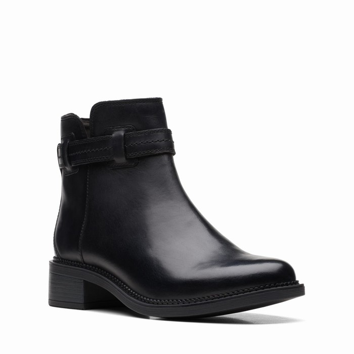 Bottes Clarks Maye Ease Femme Noir | 64ZJRTRQ