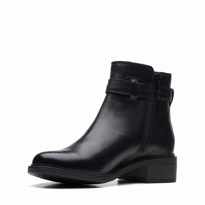 Bottes Clarks Maye Ease Femme Noir | 64ZJRTRQ