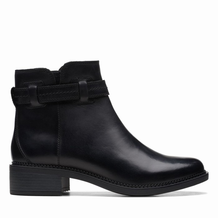 Bottes Clarks Maye Ease Femme Noir | 64ZJRTRQ