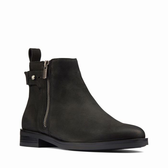 Bottes Clarks Memi Lo Femme Noir | WPOQGYXT