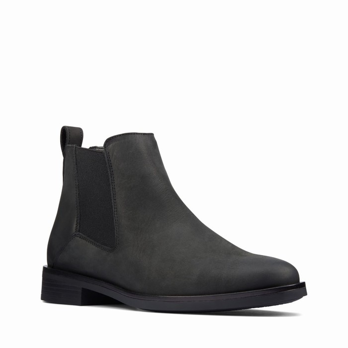 Bottes Clarks Memi Top Femme Noir | D6XACQQU