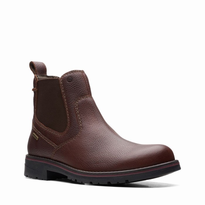 Bottes Clarks Morris Up Homme Marron | KEUJILSH