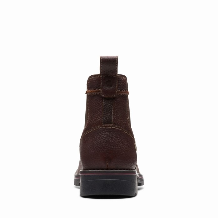 Bottes Clarks Morris Up Homme Marron | KEUJILSH