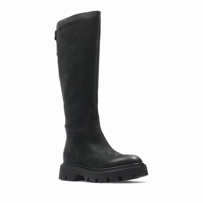 Bottes Clarks Motive Hi2 Femme Noir | WZJSUQDV