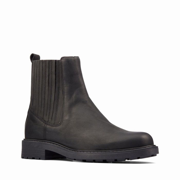 Bottes Clarks Orinoco 2 Mid Femme Noir | ROSKVDHM