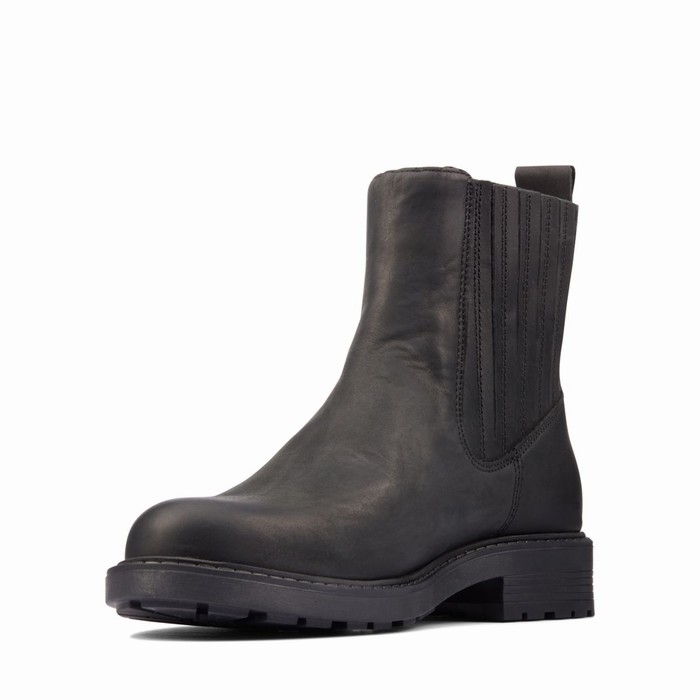 Bottes Clarks Orinoco 2 Mid Femme Noir | ROSKVDHM