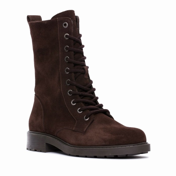 Bottes Clarks Orinoco 2 Style Femme Marron Foncé | OY37WSPL