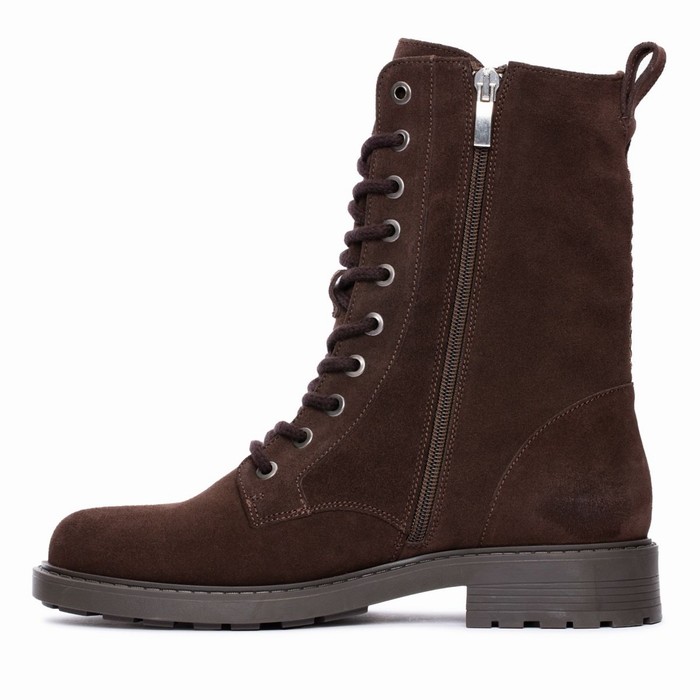 Bottes Clarks Orinoco 2 Style Femme Marron Foncé | OY37WSPL