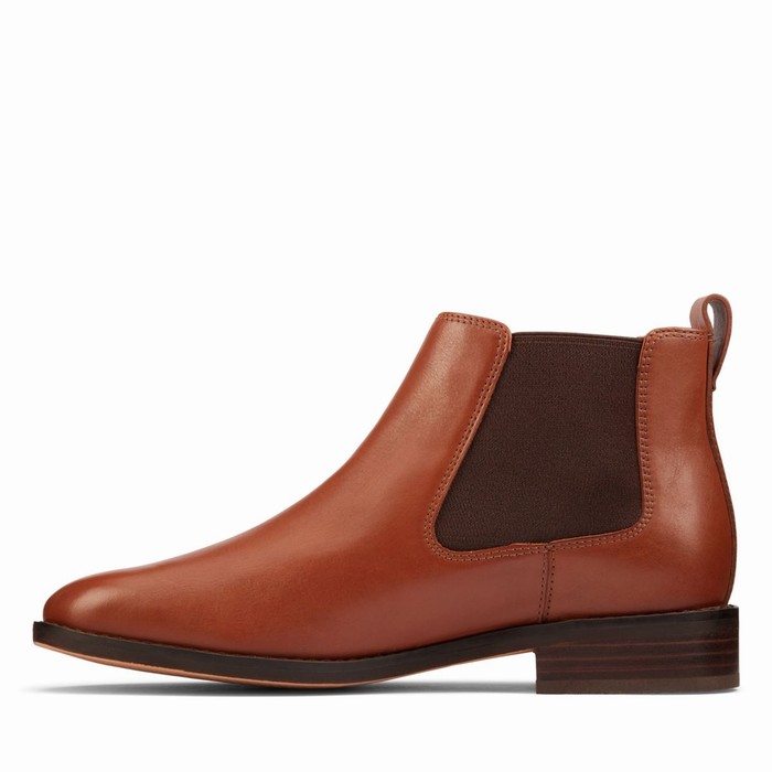 Bottes Clarks Ria Chelsea Femme Marron | ZSC16UIW