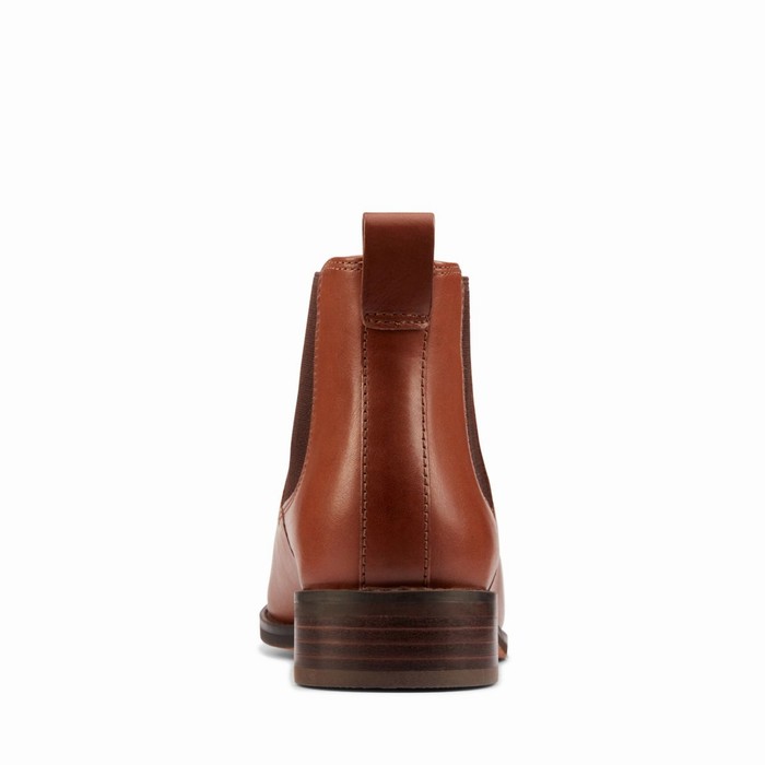 Bottes Clarks Ria Chelsea Femme Marron | ZSC16UIW