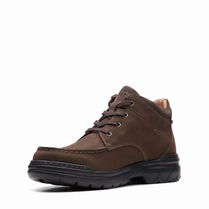 Bottes Clarks Rockie 2 HI GORE-TEX Homme Marron | GSXOJ1M3