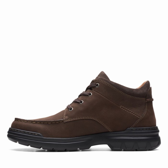 Bottes Clarks Rockie 2 HI GORE-TEX Homme Marron | GSXOJ1M3