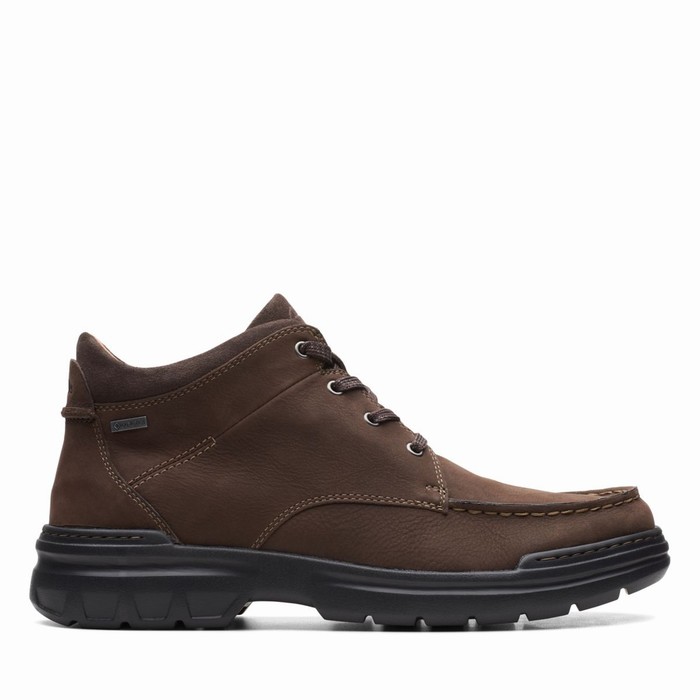 Bottes Clarks Rockie 2 HI GORE-TEX Homme Marron | GSXOJ1M3