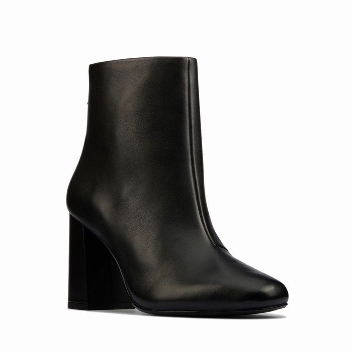 Bottes Clarks Sheer85 Zip Femme Noir | LF8NPE56