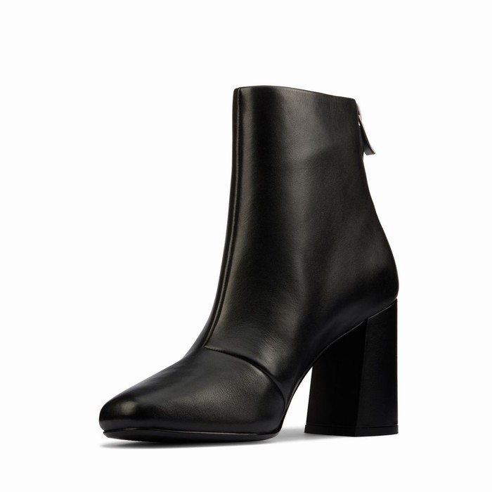 Bottes Clarks Sheer85 Zip Femme Noir | LF8NPE56