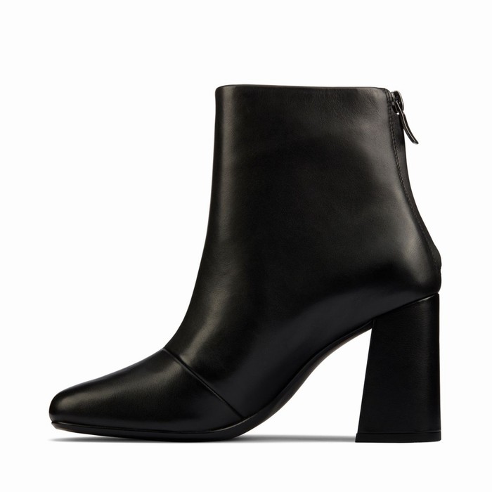 Bottes Clarks Sheer85 Zip Femme Noir | LF8NPE56