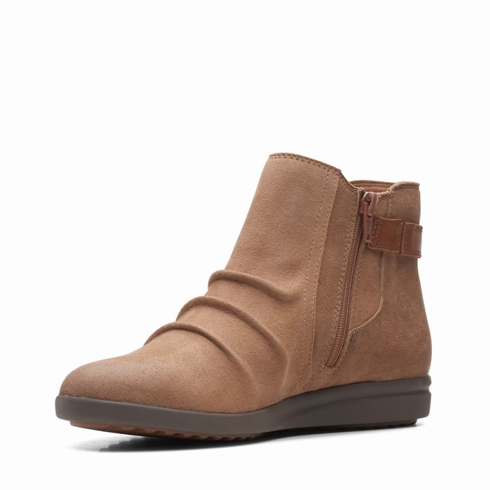 Bottes Clarks Tamzen Mid Femme Marron | 2HMIG509