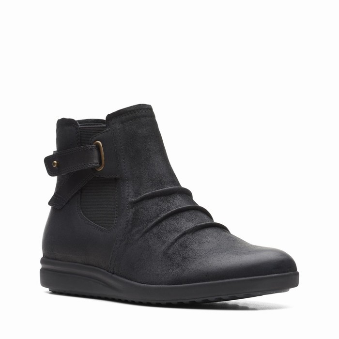 Bottes Clarks Tamzen Mid Femme Noir | 15GGVBAK