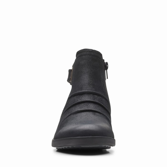 Bottes Clarks Tamzen Mid Femme Noir | 15GGVBAK