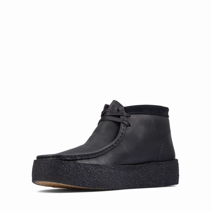 Bottes Clarks Wallabee Cup Bt Homme Noir | VSQCI6TW